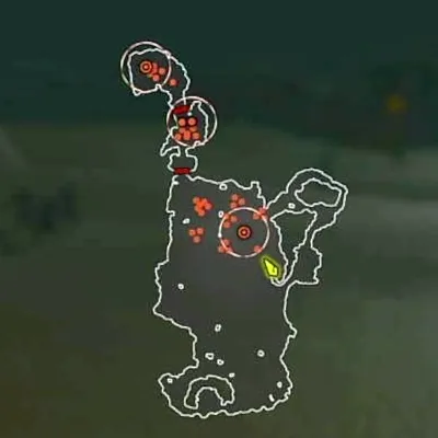 ゼルダ無双封印戦記_マップ_ゲルド砂漠奪還戦