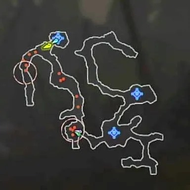 ゼルダ無双封印戦記_マップ_大森林西部防衛戦