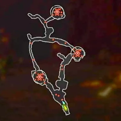 ゼルダ無双封印戦記_マップ_炎天下の制圧戦