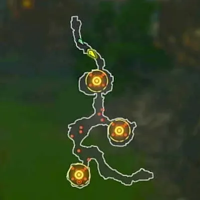 ゼルダ無双封印戦記_マップ_ハテール地方解放戦