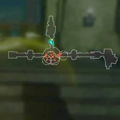 ゼルダ無双封印戦記_マップ_空島探索ゴーレムの襲撃