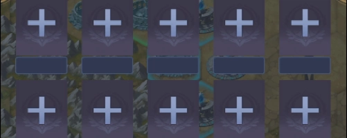 最初の10枠は建物攻略のためのキャラを選択する_星矢ジャスティス