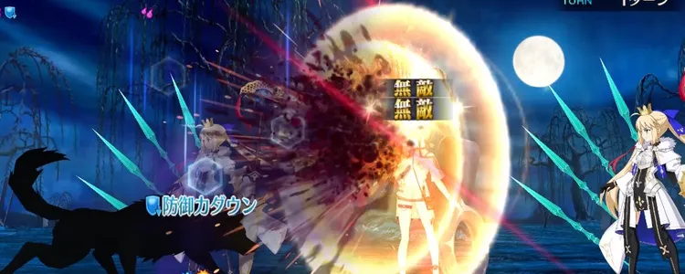 fgo水着エリセ防御ダウン