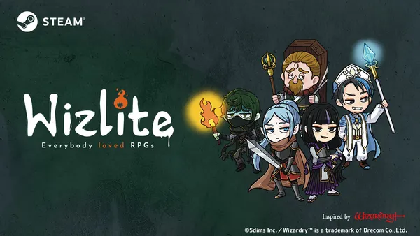 手軽に遊べる(全滅する)ライトなWizardry！？ 新作RPG『Wizlite』2024年12月5日に187の国と地域で「早期アクセス」開始！