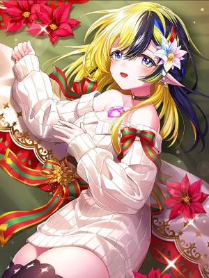 白猫_デネブ_弓_覚醒絵