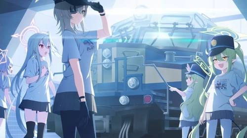 スオウ、ノゾミ、ヒカリ_4周年記念PV_ブルアカ