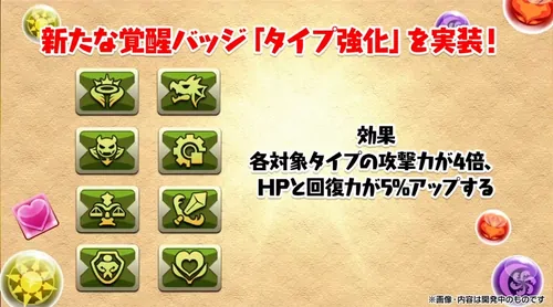 新たな覚醒バッジタイプ強化を実装_生放送(2024年末生放送)_パズドラ
