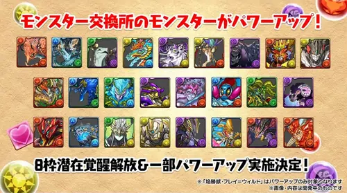 モンスター交換所のモンスターがパワーアップ_生放送(2024年末生放送)_パズドラ