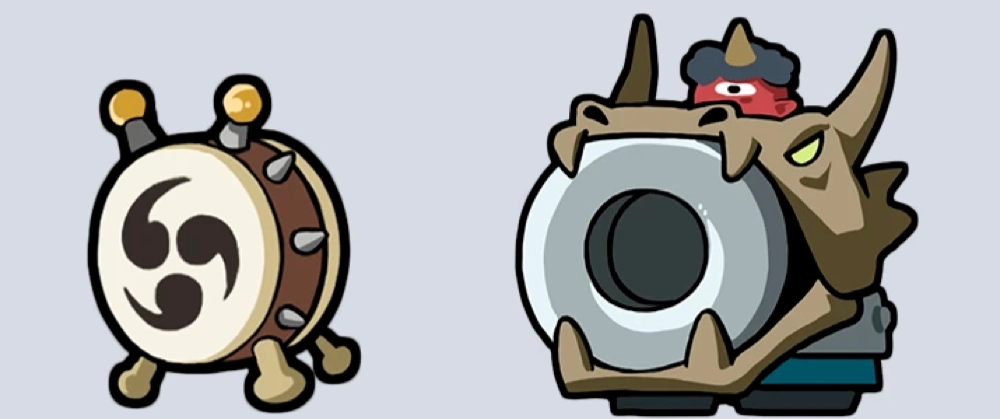 気絶最強はらいめい太鼓と大砲鬼_運任せの召喚士