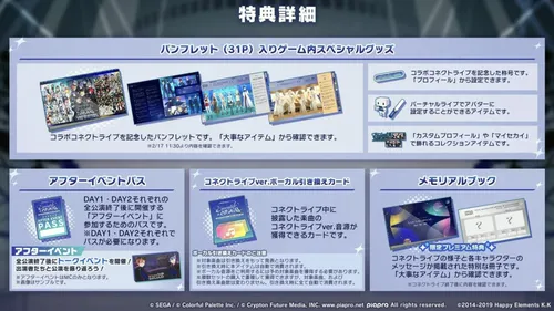 プロセカ_あんスタコラボ_コネクトライブ特典