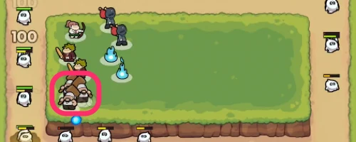 同じ召喚獣が召喚されると重複して配置される_運任せの召喚士