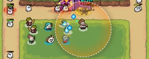 攻撃範囲も意識する_運任せの召喚士