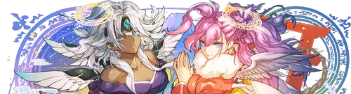 闇メタトロン&光メタトロンカットイン_パズドラ