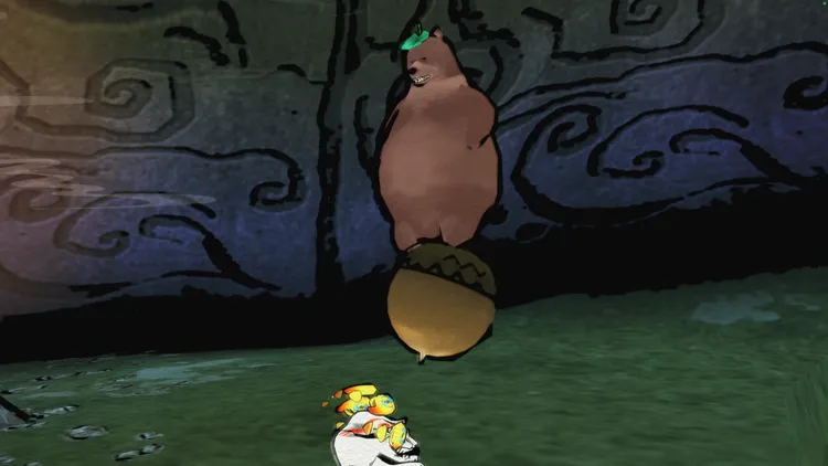 大神_ネムリの玉運び_アガタの森_周辺