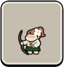 運任せの召喚士__花飾り弓道部員