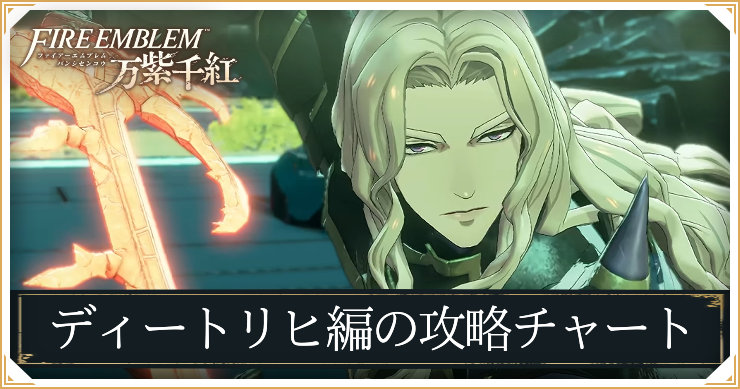 ディートリヒ編のストーリーチャート｜仲間・解放要素