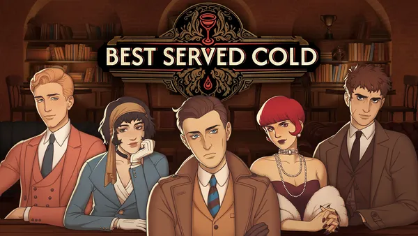 バーテンダーが殺人事件を解決するADV『Best Served Cold』序盤が遊べる体験版配信！大人っぽい雰囲気たっぷりのゲームプレイ映像も