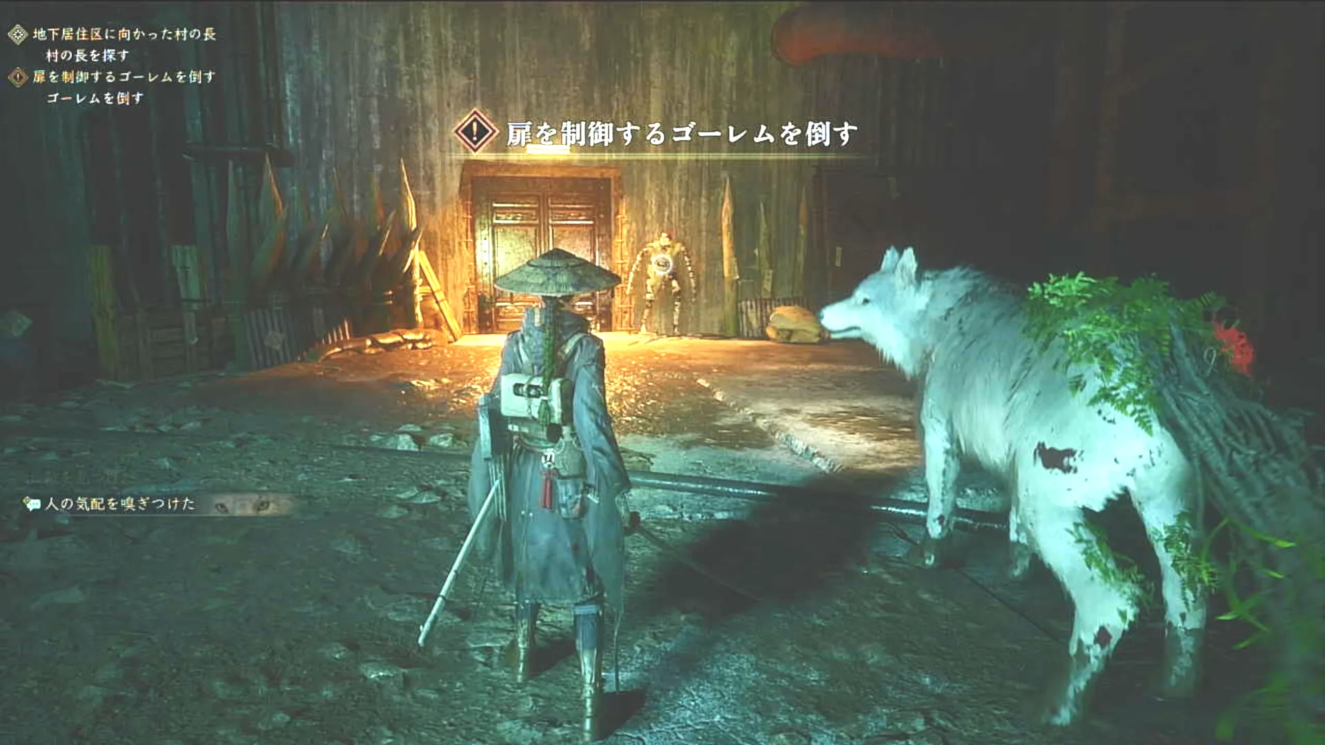 BoR_小河内前緩衝区域_強敵_敏捷ゴーレム(ストーリー戦闘)_周辺
