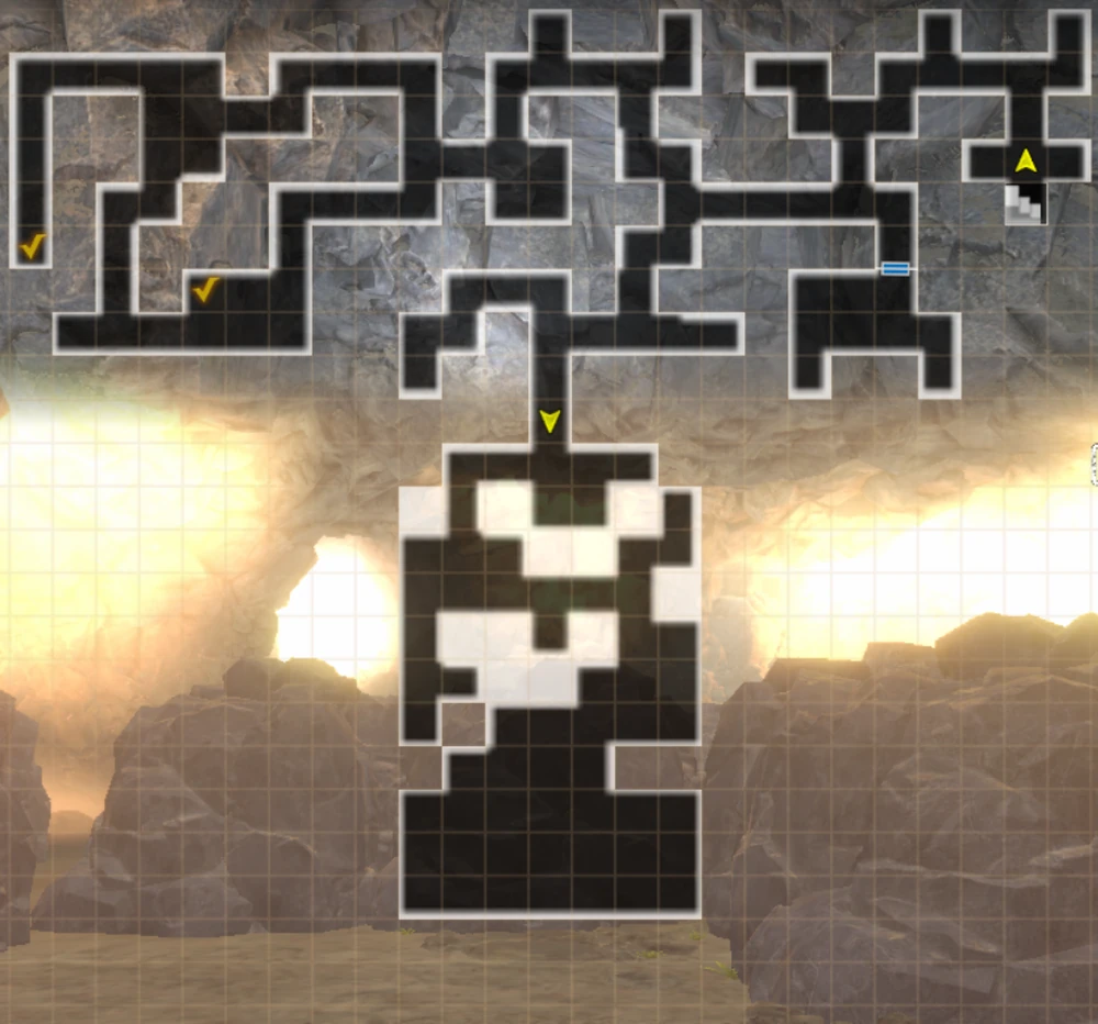 B3Fマップ_ブレバスコラボ攻略チャート_ダフネ