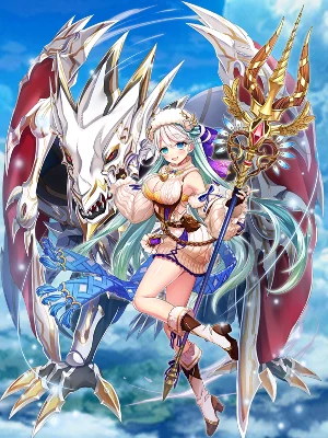 白猫_ファナ_竜_育成勇者_立ち絵