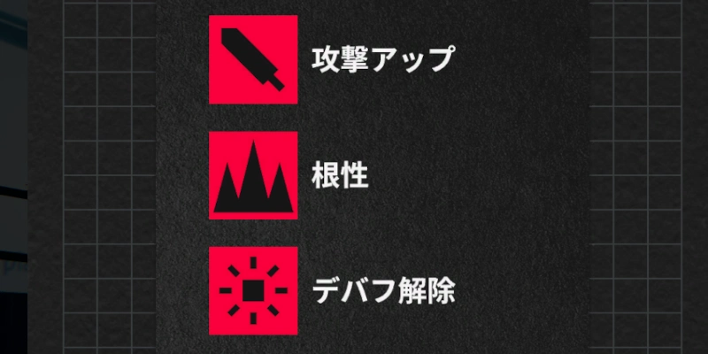 バフ・デバフ_TOKYOBEAST