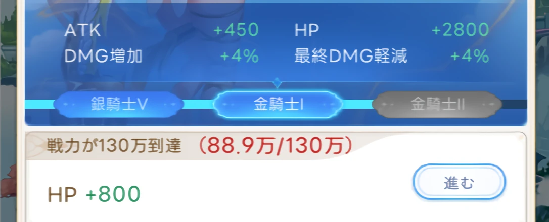 ヤバ少女_戦力_ナイト階級