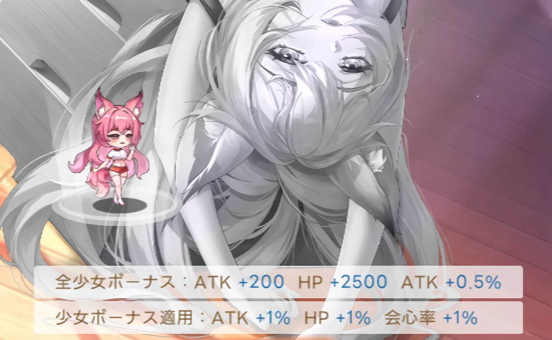 ヤバ少女_戦力_スキン効果