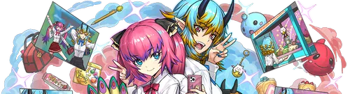 ユリシャ&アリーシアカットイン_パズドラ