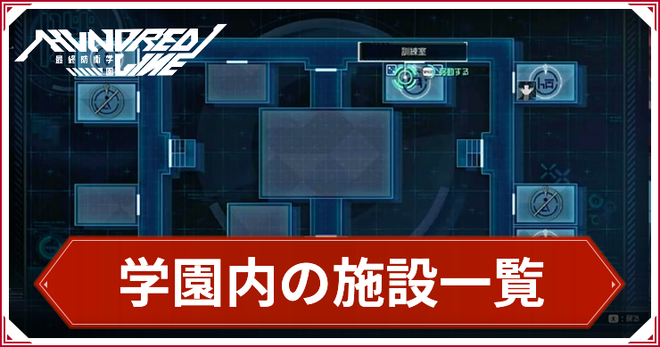 ハンドラ_学園内の施設一覧_アイキャッチ