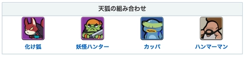 天狐組み合わせ_運任せの召喚士