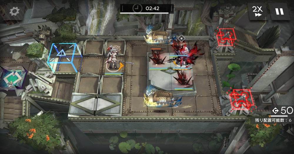 隘路の衝突のおすすめ配置_アークナイツ