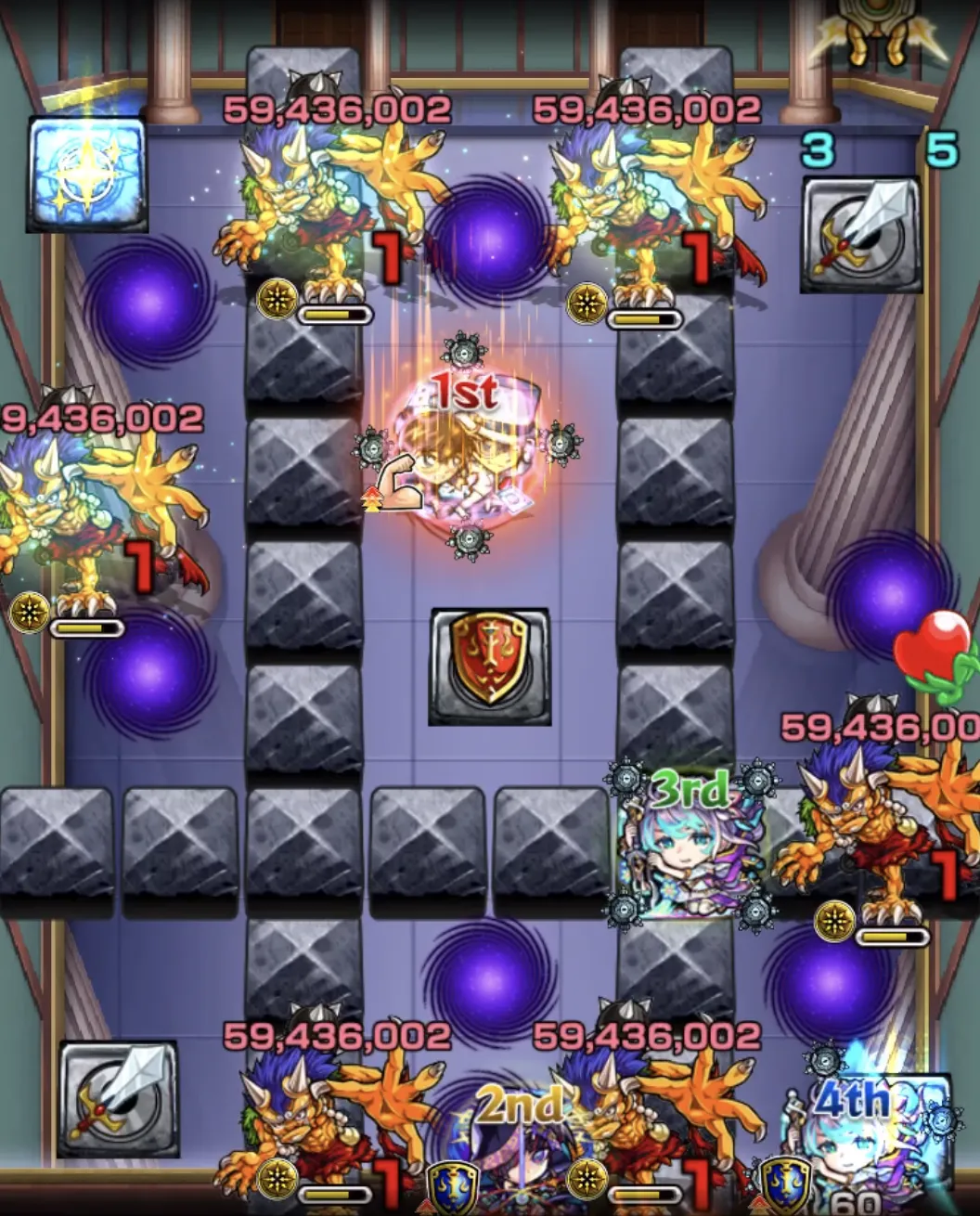 モンスト_コナンコラボ_超究極京極真ステージ3_10_05_2025