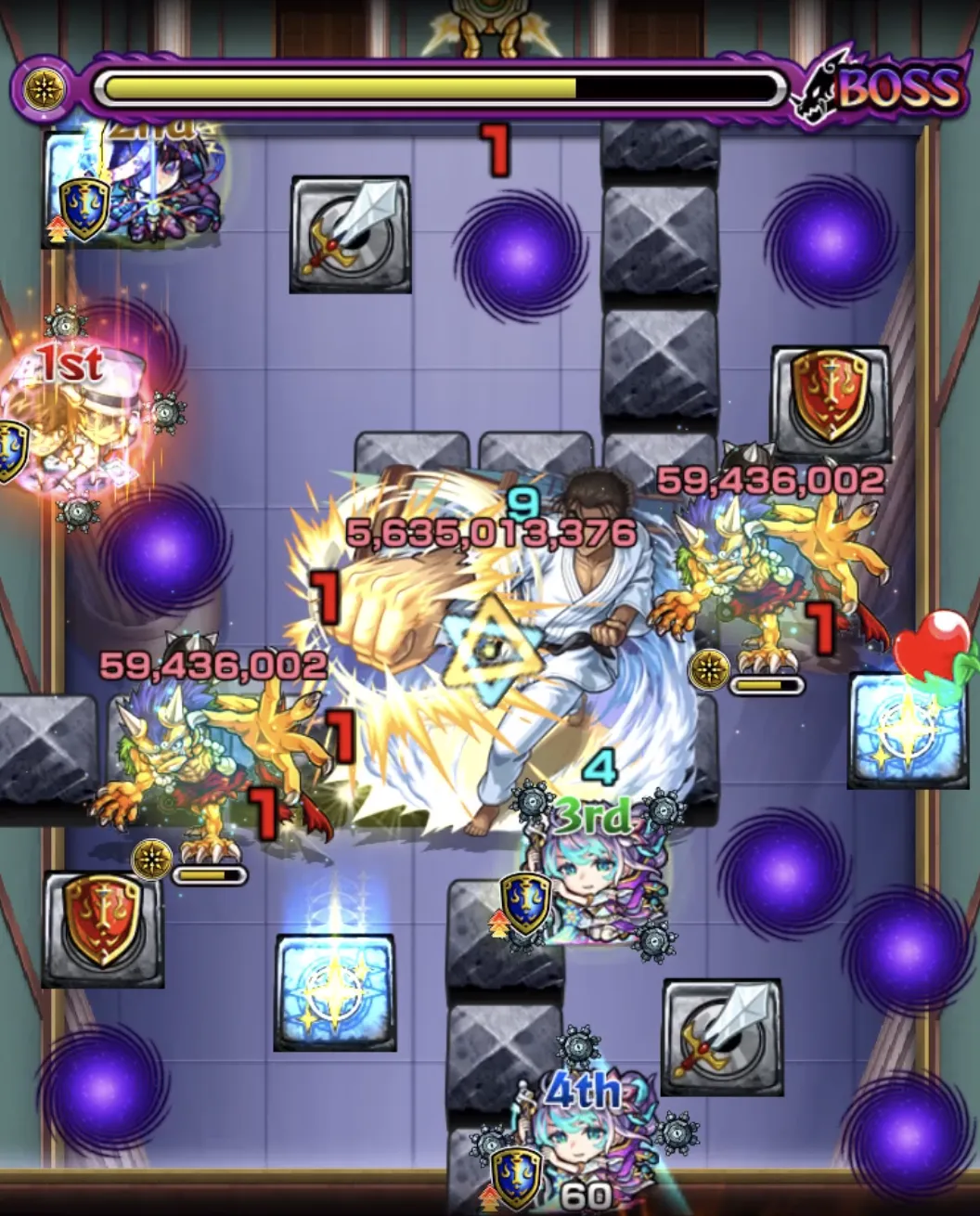 モンスト_コナンコラボ_超究極京極真ステージ6_10_05_2025