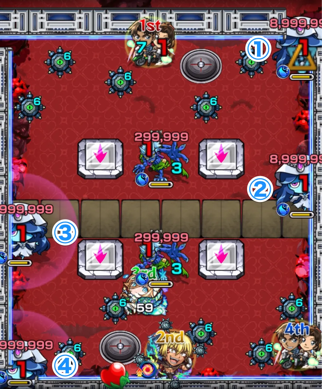 モンスト_超究極シュリン&ガーラステージ2調整版