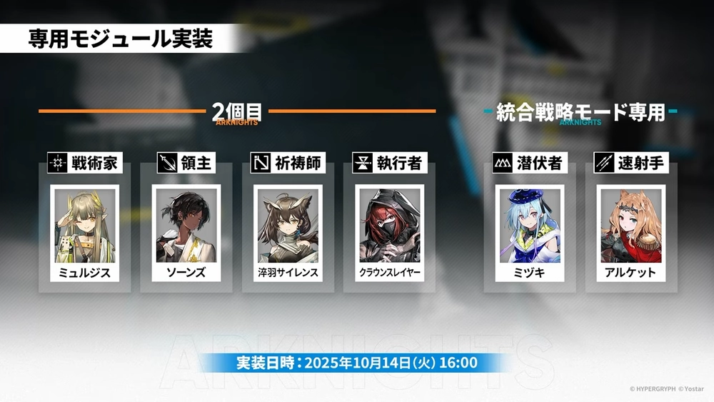 アークナイツ_モジュール2