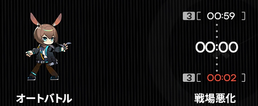 戦闘は全てオートで進行_アークナイツ