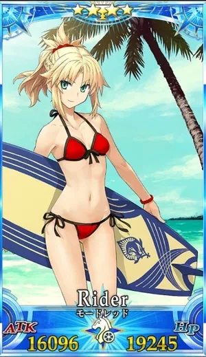 水着モードレッド_G再臨1_画像