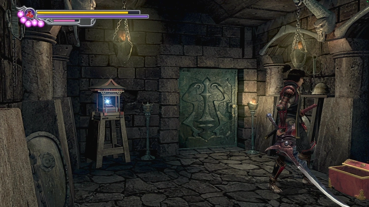 鬼武者2_鬼ヶ島・地下道の地図