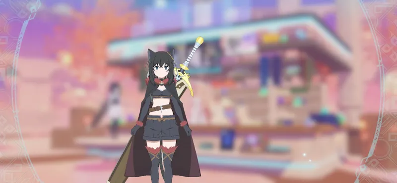 師匠＆フラン(黒猫シリーズ)_立ち絵