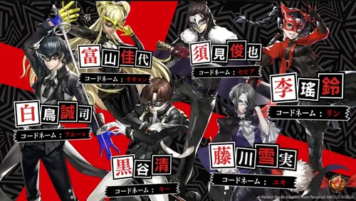 ペルソナ5X_登場キャラ2