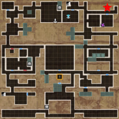 10区右上の鍵のかかった部屋_城塞2周目攻略チャート｜全員生存ルート_ダフネ