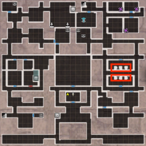 10区の右側にある6体の像を破壊+復活させる_城塞2周目攻略チャート｜全員生存ルート_ダフネ