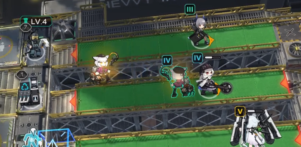 整備フェーズ中はキャラを配置した後も移動できる_アークナイツ