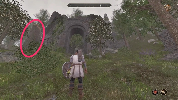 オブリビオン_ファラガット砦_落とし戸01