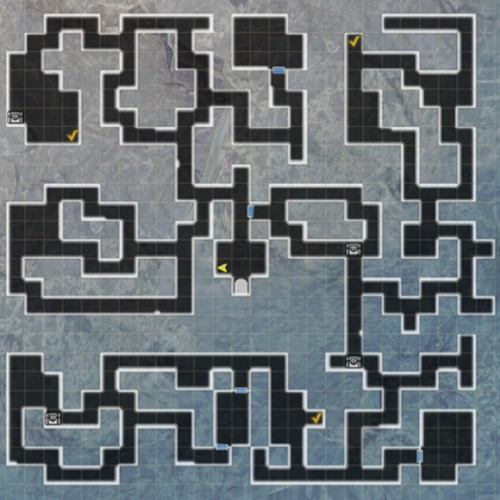 ル・ビッケンの洞窟_マップ_ダフネ