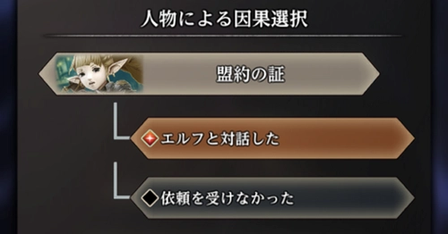 エルモンの盟約の証を「依頼を受けなかった」にしてジャンプ_エルモン盟約の証の攻略マップと報酬_ダフネ