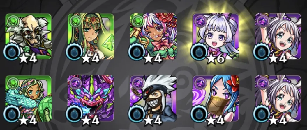 モンスト_サブ1ガチャ結果6_14_06_2025