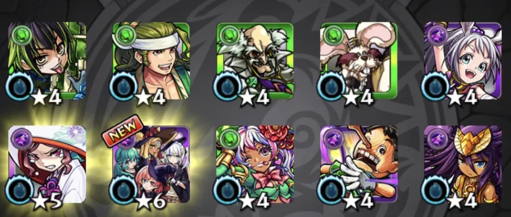 モンスト_サブ1ガチャ結果7_14_06_2025