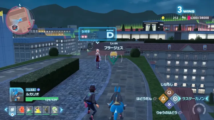 ポケモンZA_トレーナー戦_先制攻撃1