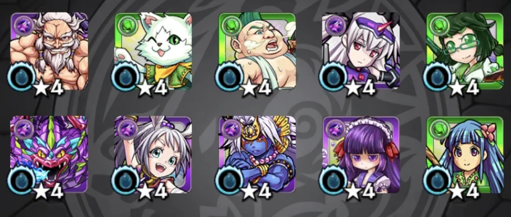 モンスト_サブ2ガチャ結果4_14_06_2025